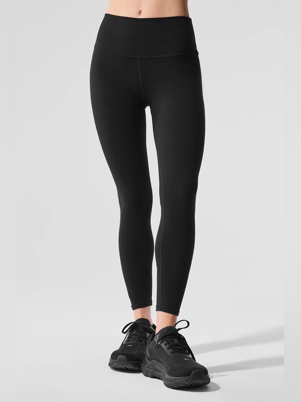 ALO Yoga Alosoft High-Waist 7/8 Highlight Legging Black M New